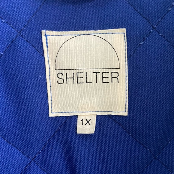 SOLD Seek Shelter Quilted Milo Coat in Cobalt Blue - Picture 2 of 9